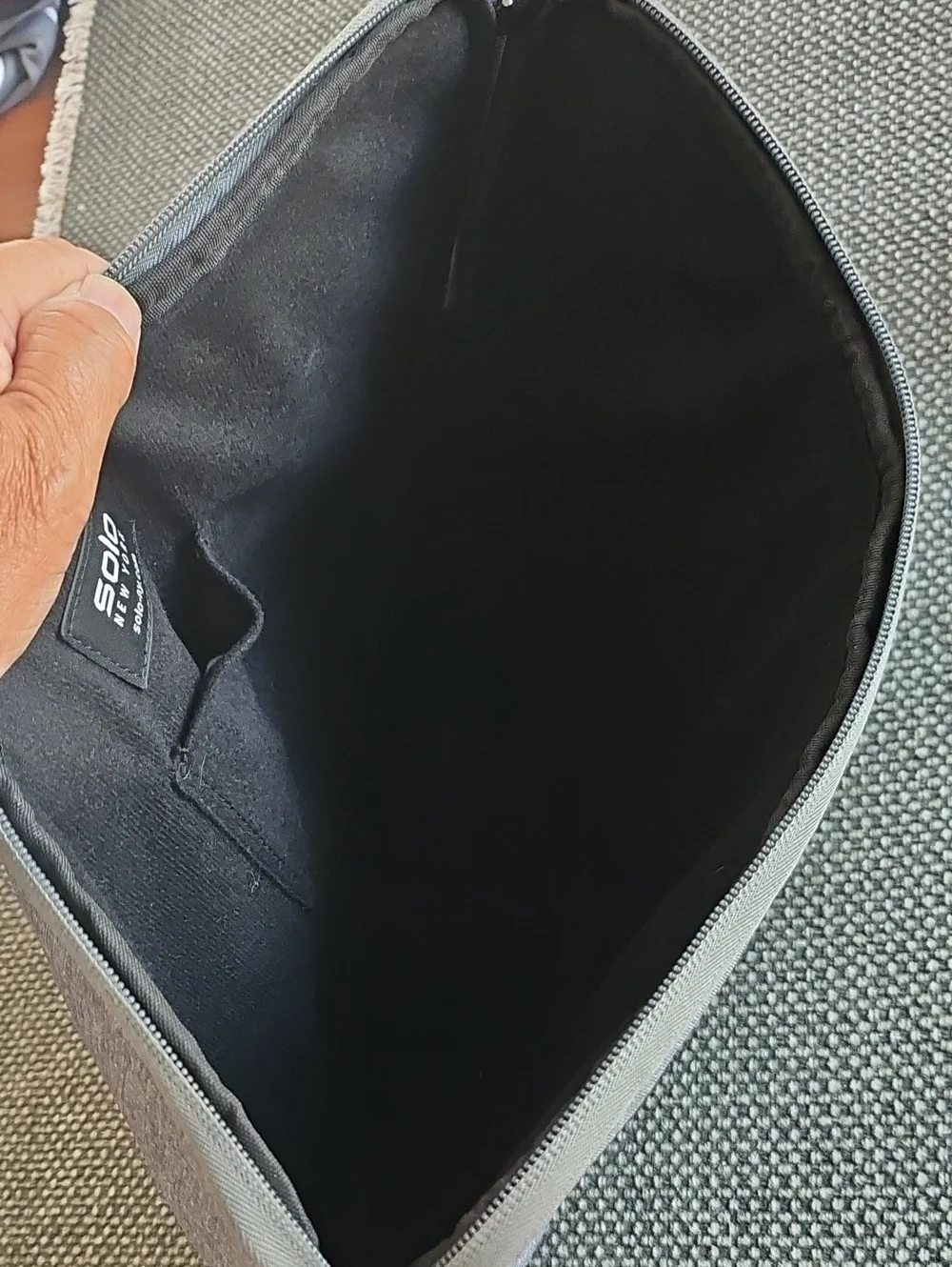 Gray Laptop Sleeve - Slim Protective Case